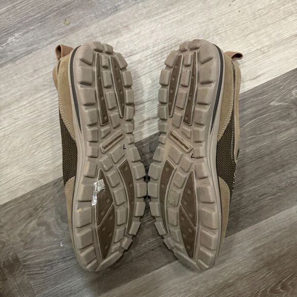 Skechers Superior Milford Sneakers Men's 10 Tan Relaxed Fit Slip-on Casual Shoes - Picture 6 of 10